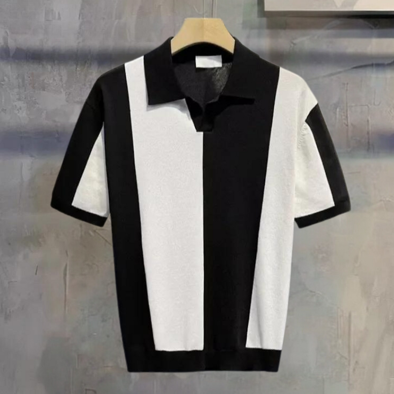 Andrei - Zeitloses Strick-Poloshirt für Herren
