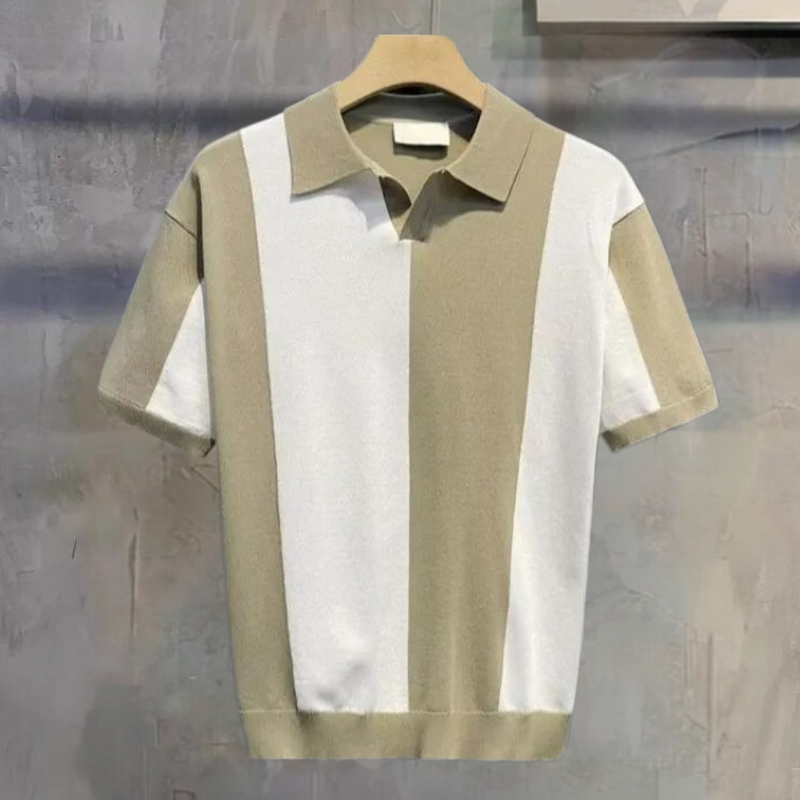 Andrei - Zeitloses Strick-Poloshirt für Herren
