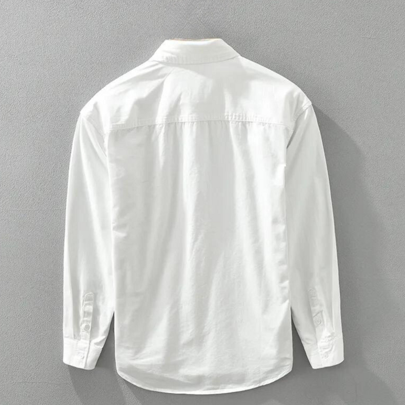 Kael - Trendiges Herren Langarm-Kolorblock-Shirt