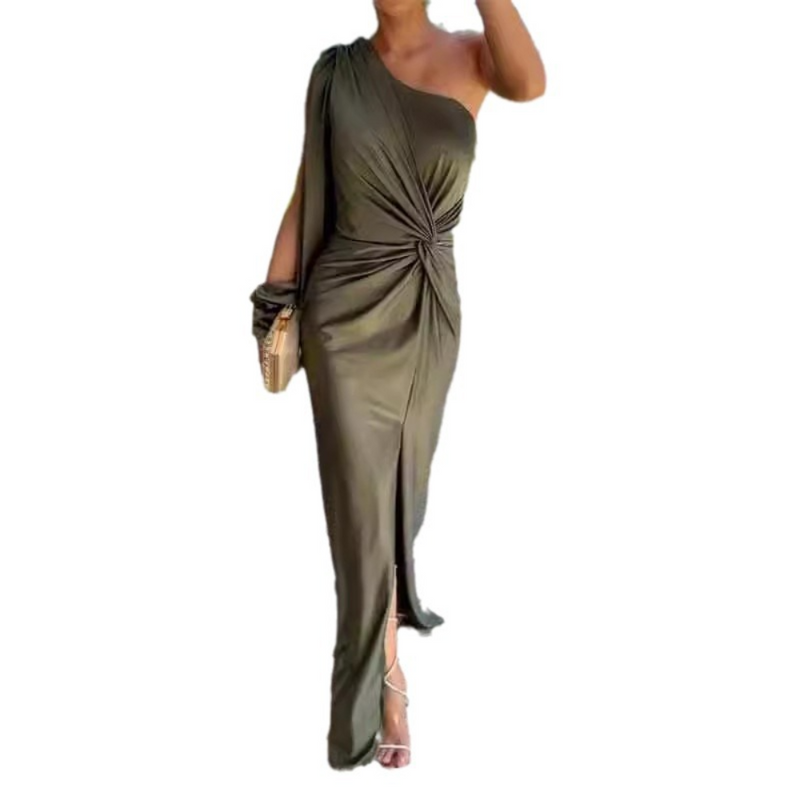 Elegantes Ein-Schulter Kleid für besondere Anlässe