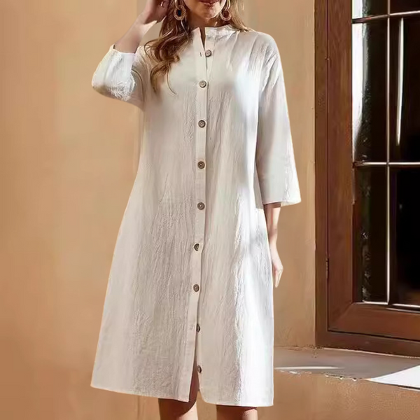 Elegante und bequeme lange Damenkleid für jeden Anlass