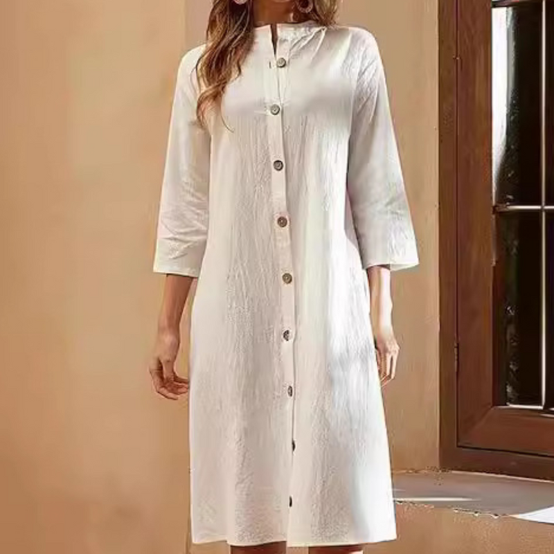 Elegante und bequeme lange Damenkleid für jeden Anlass