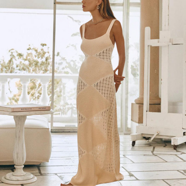 Elegantes langes Damenkleid für stilvolle Anlässe