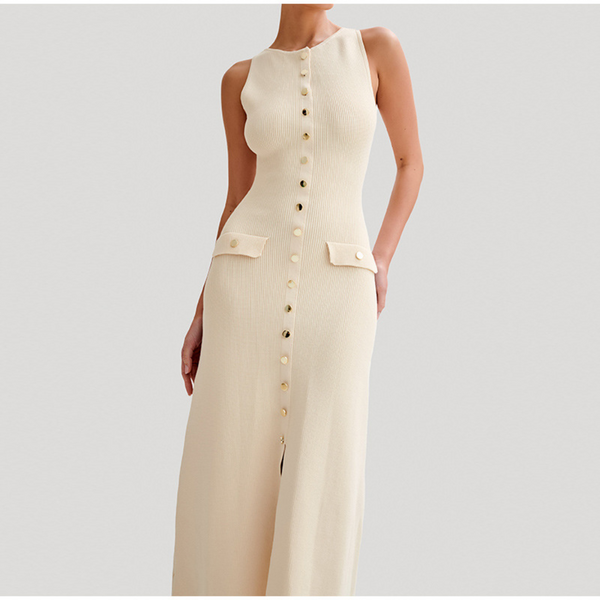 Elegantes Maxi-Kleid für Damen mit stilvollem Design