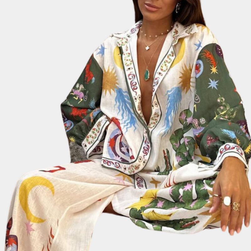 Stela – Stylisches zweiteiliges Damenoutfit