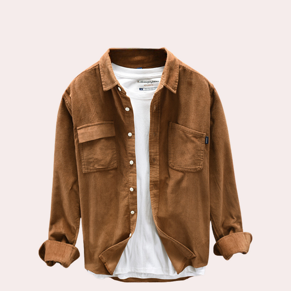 Elegante Herrenjacke mit funktionellen Taschen