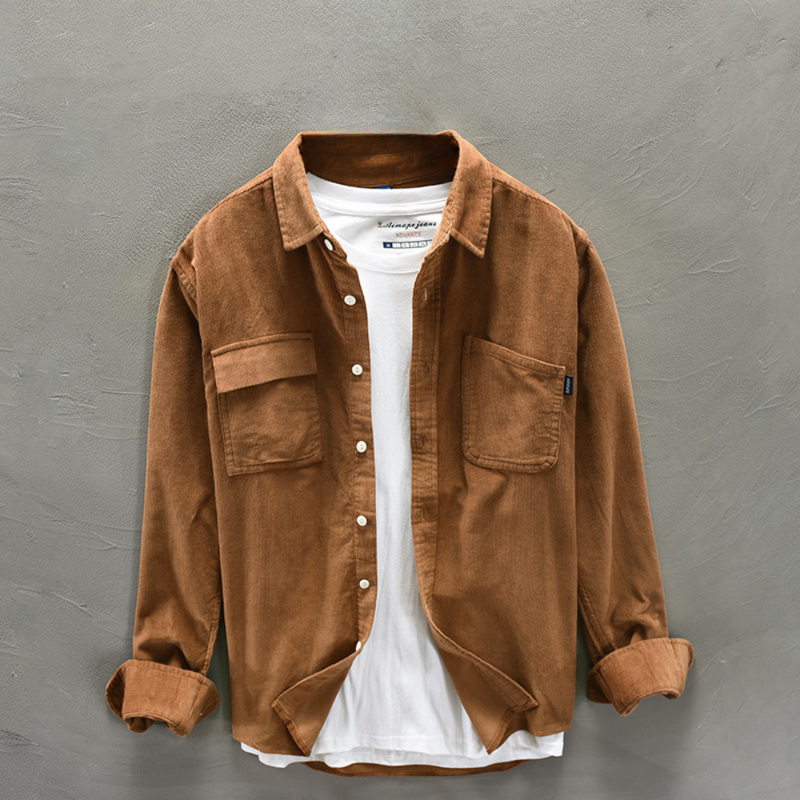 Elegante Herrenjacke mit funktionellen Taschen