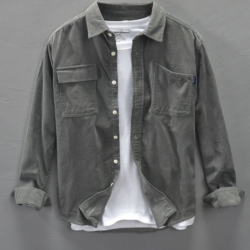 Elegante Herrenjacke mit funktionellen Taschen
