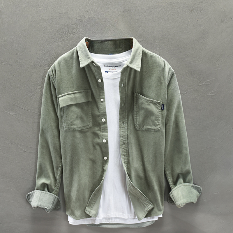 Elegante Herrenjacke mit funktionellen Taschen