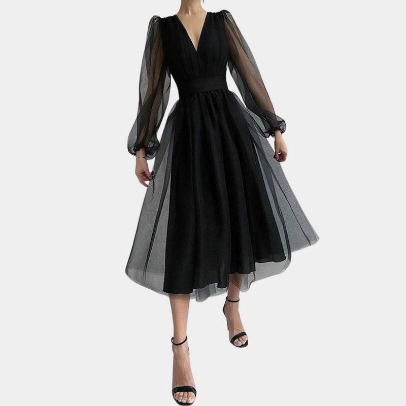 Elegantes Midi-Kleid für stilbewusste Frauen