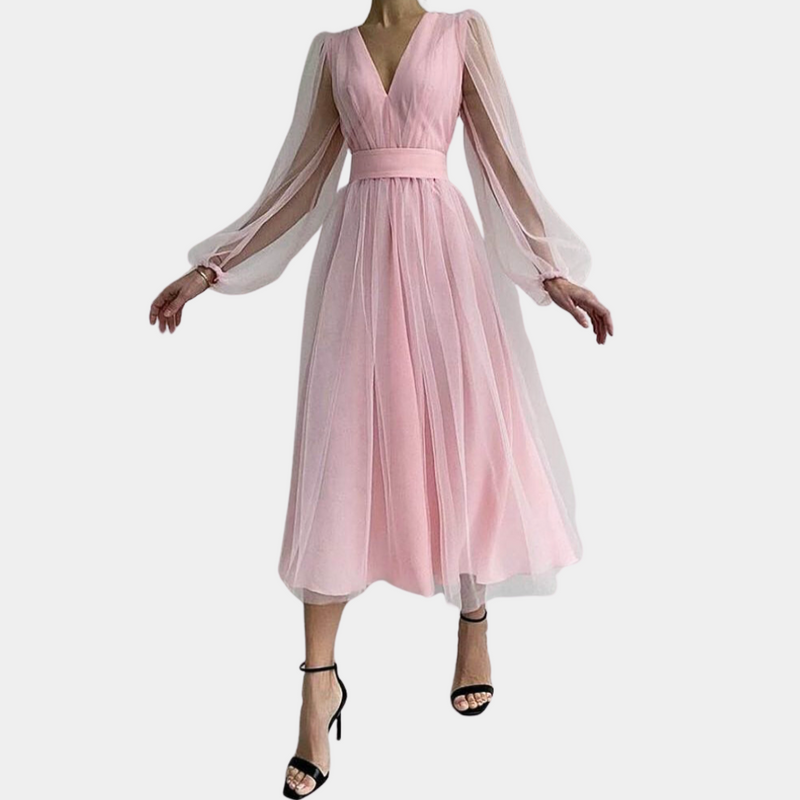 Elegantes Midi-Kleid für stilbewusste Frauen