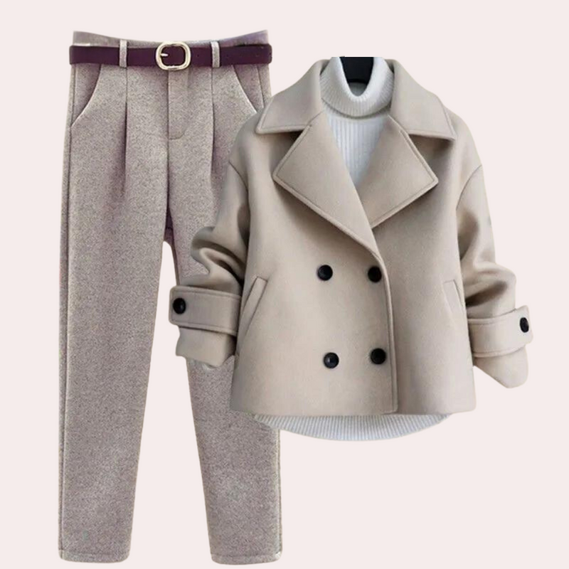 Lacey – Winter-Luxus im 3-teiligen Damen-Set