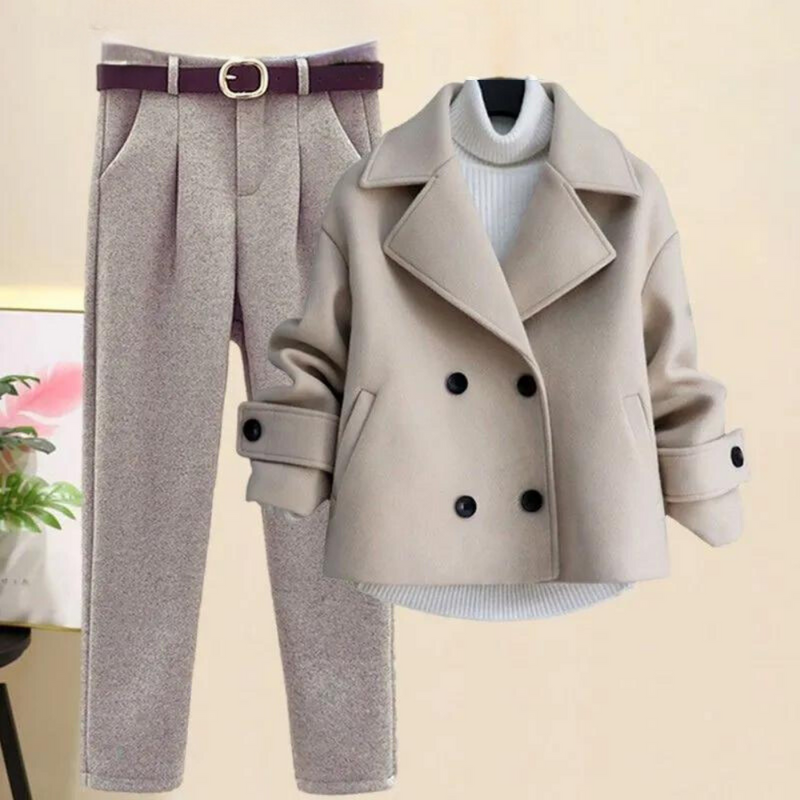 Lacey – Winter-Luxus im 3-teiligen Damen-Set