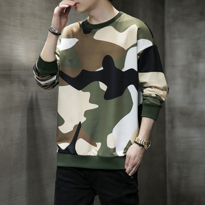 Beniamin - Funktionelles und modisches Camo Sweatshirt