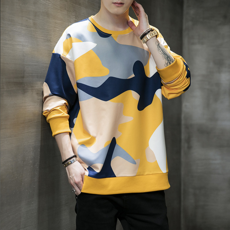 Beniamin - Funktionelles und modisches Camo Sweatshirt