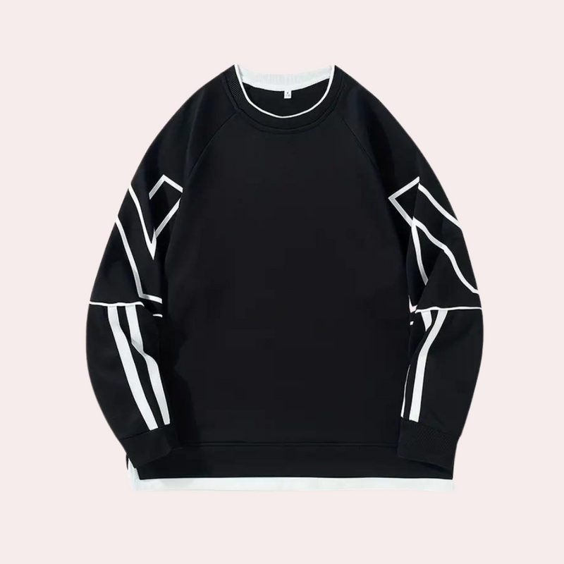 Bequemer Heren Hoodie mit Lockerem Schnitt