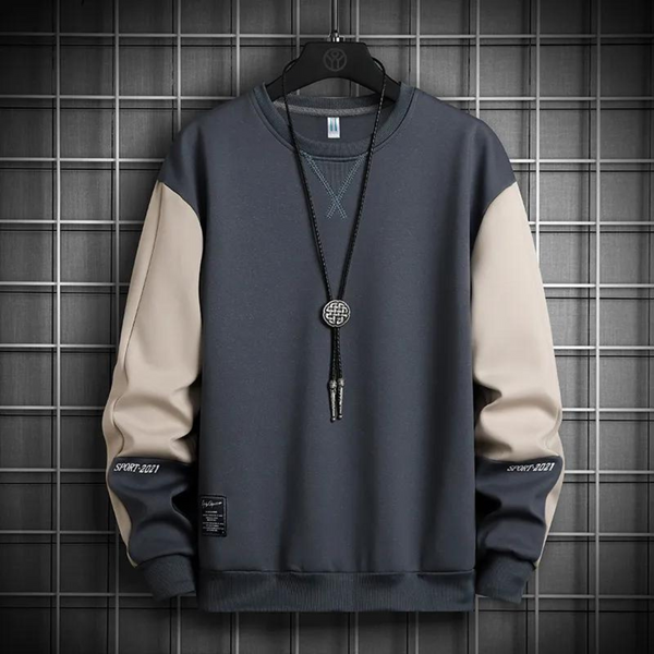 Stilvolles Sweatshirt mit Farbkontrast
