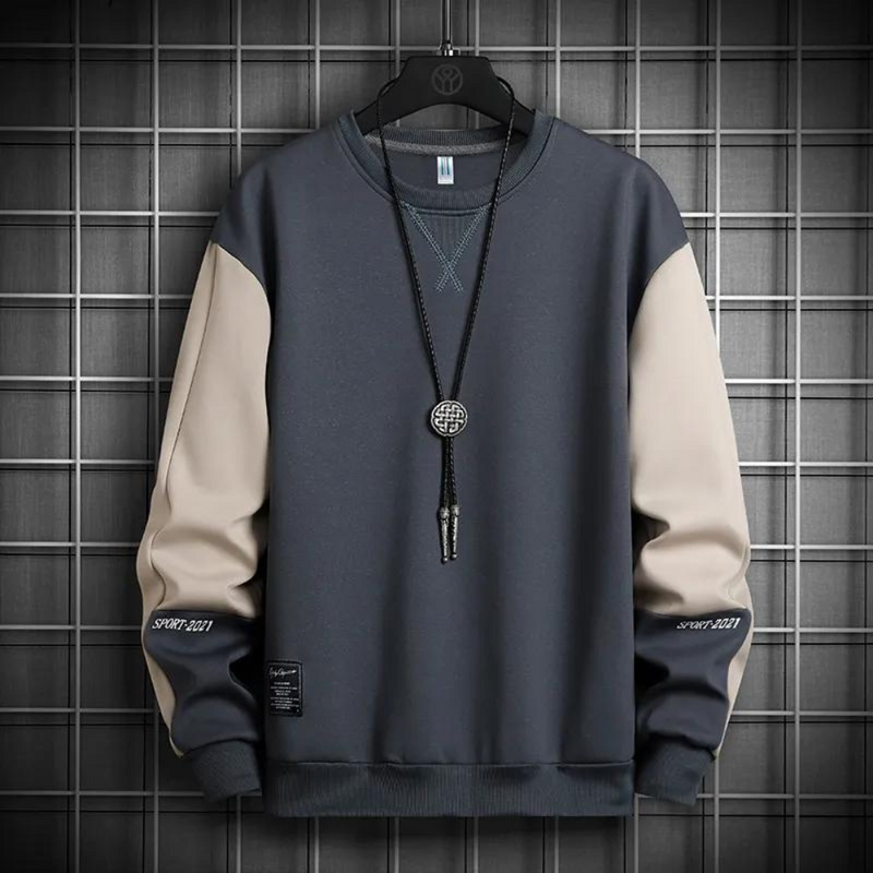 Stilvolles Sweatshirt mit Farbkontrast