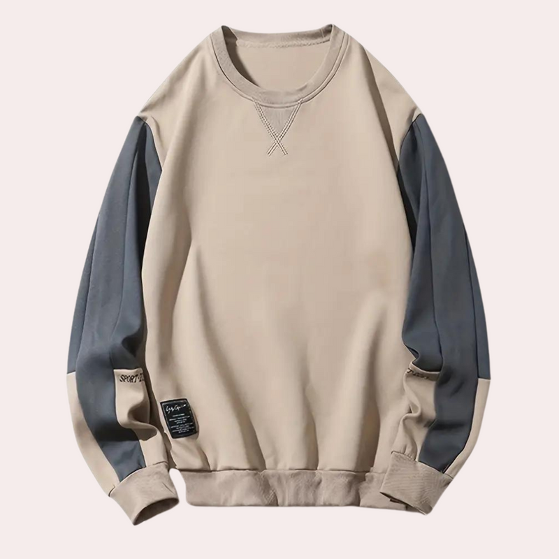 Stilvolles Sweatshirt mit Farbkontrast