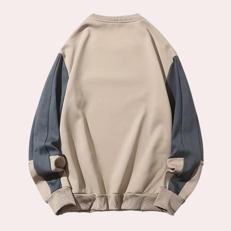 Stilvolles Sweatshirt mit Farbkontrast