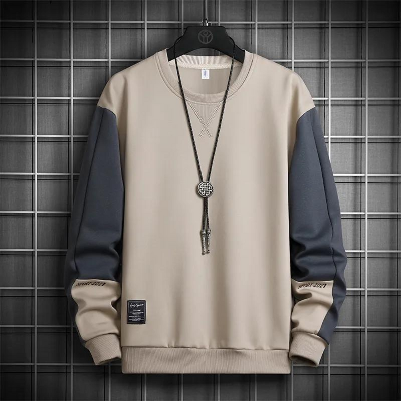 Stilvolles Sweatshirt mit Farbkontrast