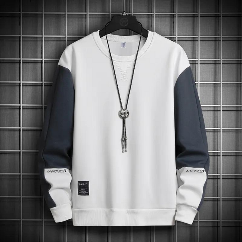 Stilvolles Sweatshirt mit Farbkontrast