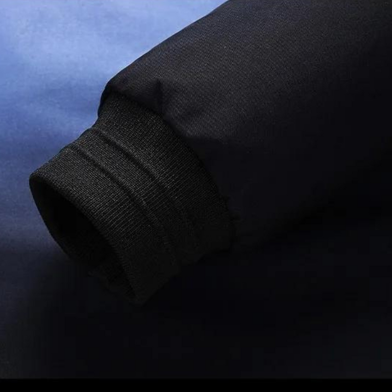 Warme modische Herrenjacke mit Farbverlauf