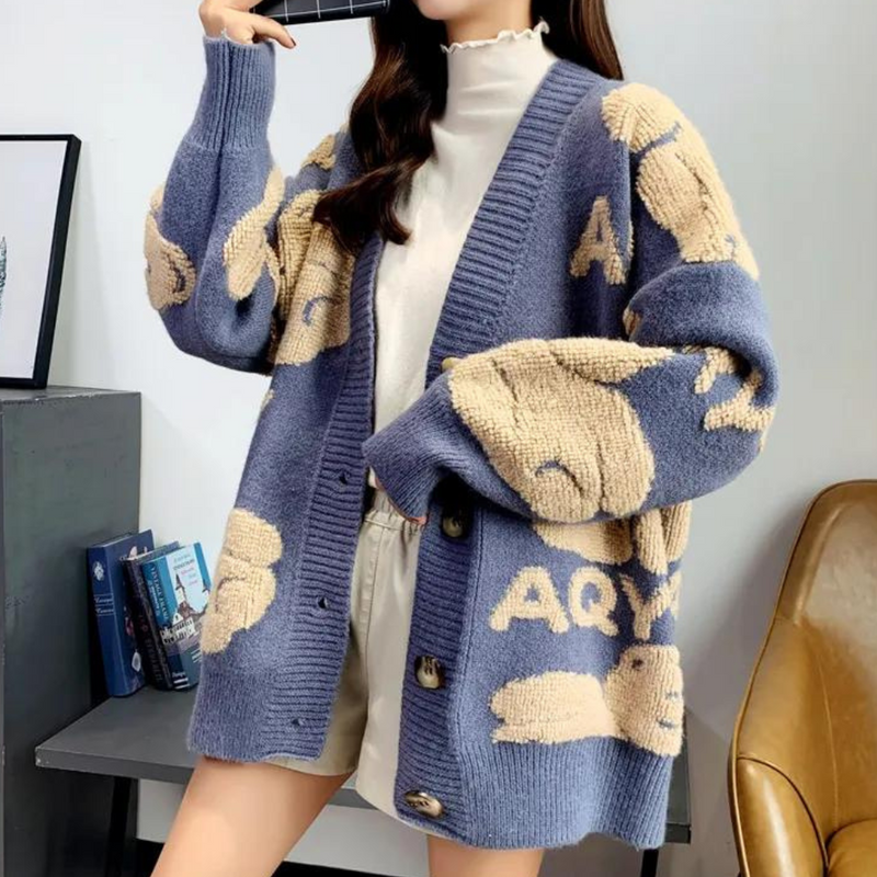 Weiche Strickjacke für gemütliche Tage