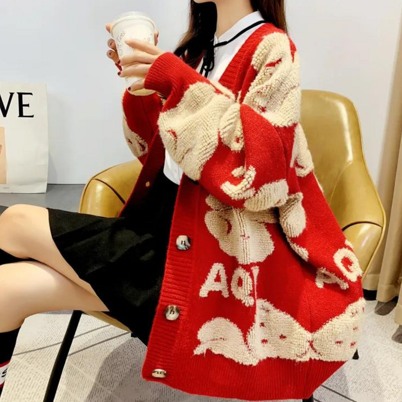 Weiche Strickjacke für gemütliche Tage
