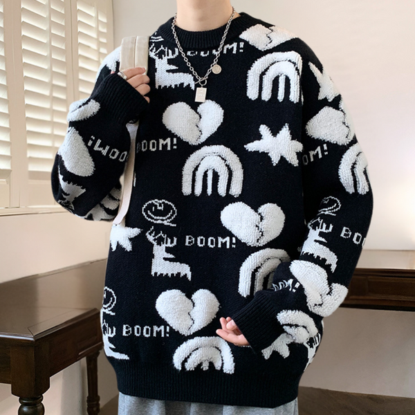 Elegante und warme Strickpullover für Herren