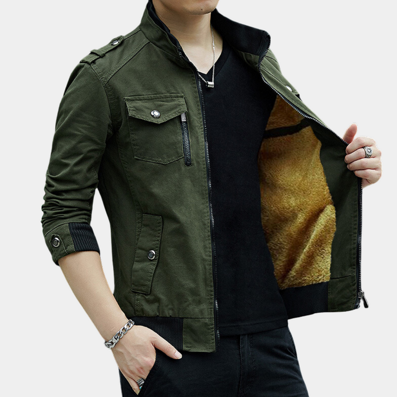 Stylische und funktionelle Cargo-Jacke