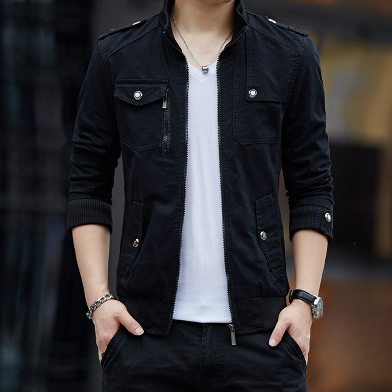 Stylische und funktionelle Cargo-Jacke