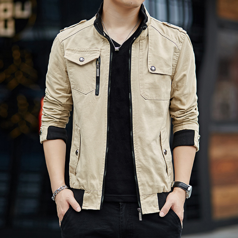 Stylische und funktionelle Cargo-Jacke