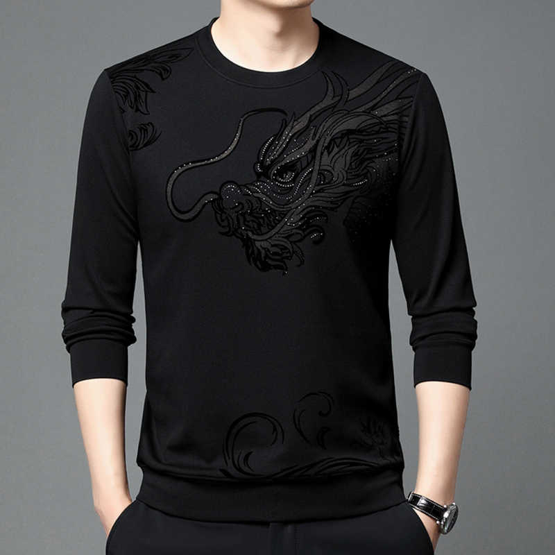 Bequemer und warmer Sweatshirt für Herren