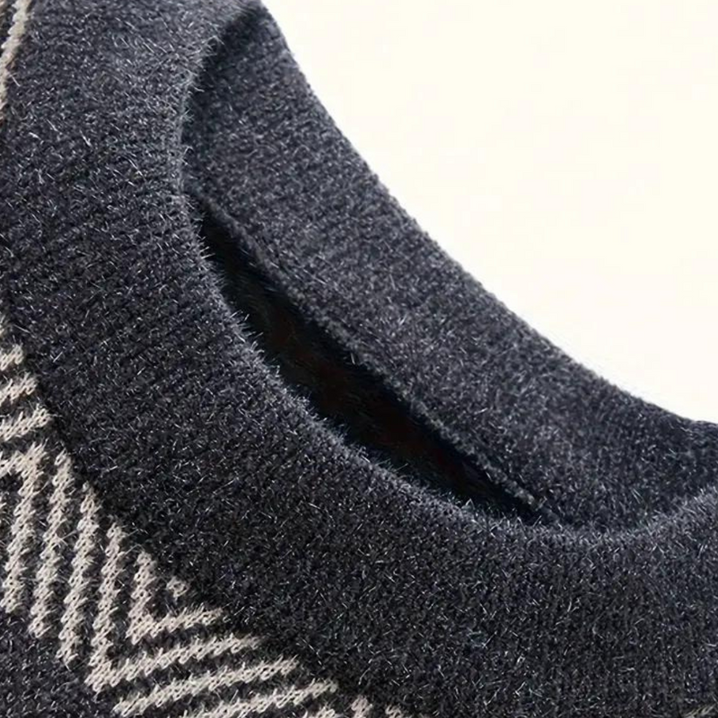 Weicher Strickpullover für Herren