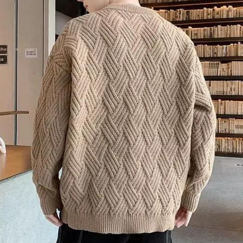 Elegante bequeme Strickpullover für Herren