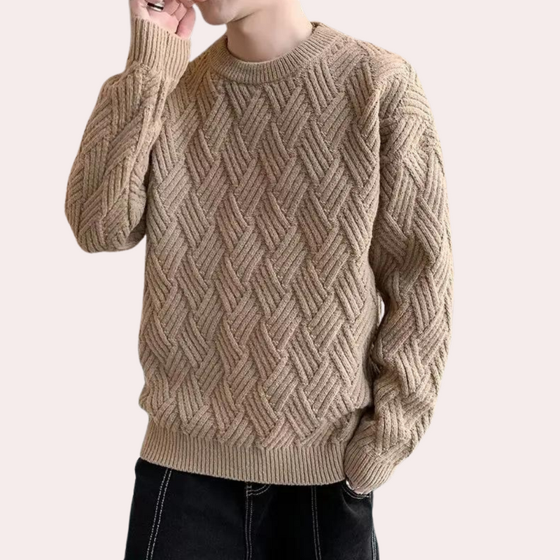 Elegante bequeme Strickpullover für Herren