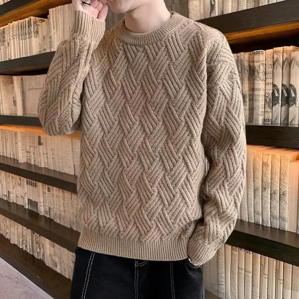 Elegante bequeme Strickpullover für Herren