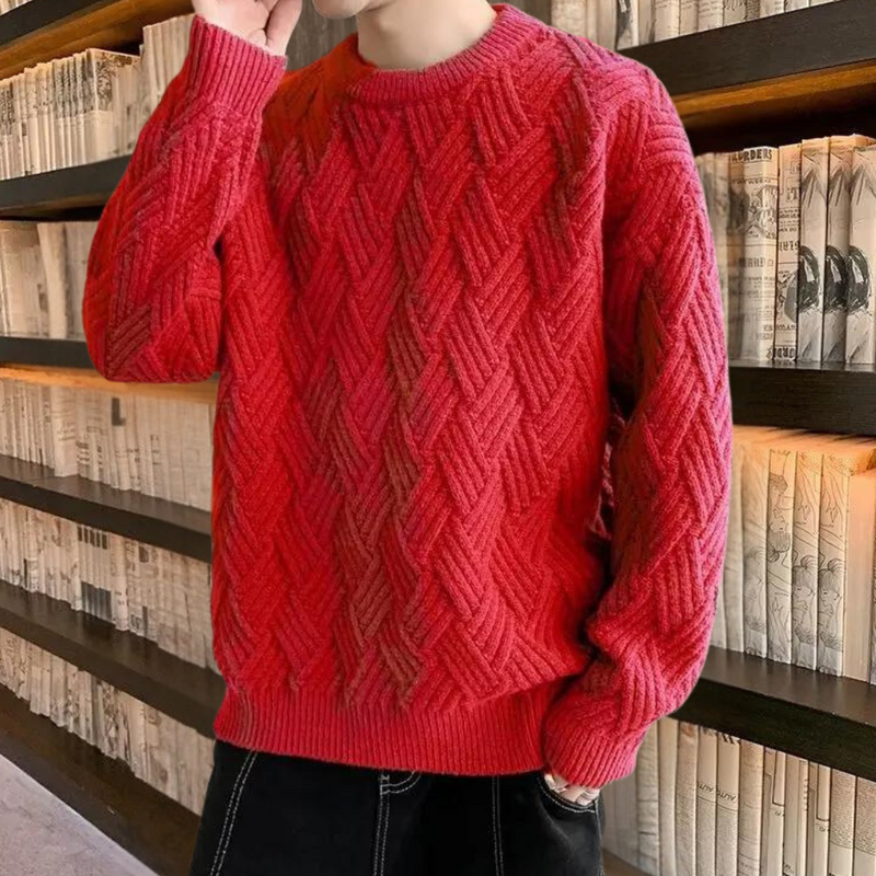Elegante bequeme Strickpullover für Herren