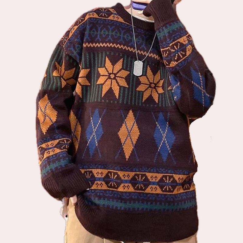 Gemütlicher Oversized Pullover für Männer