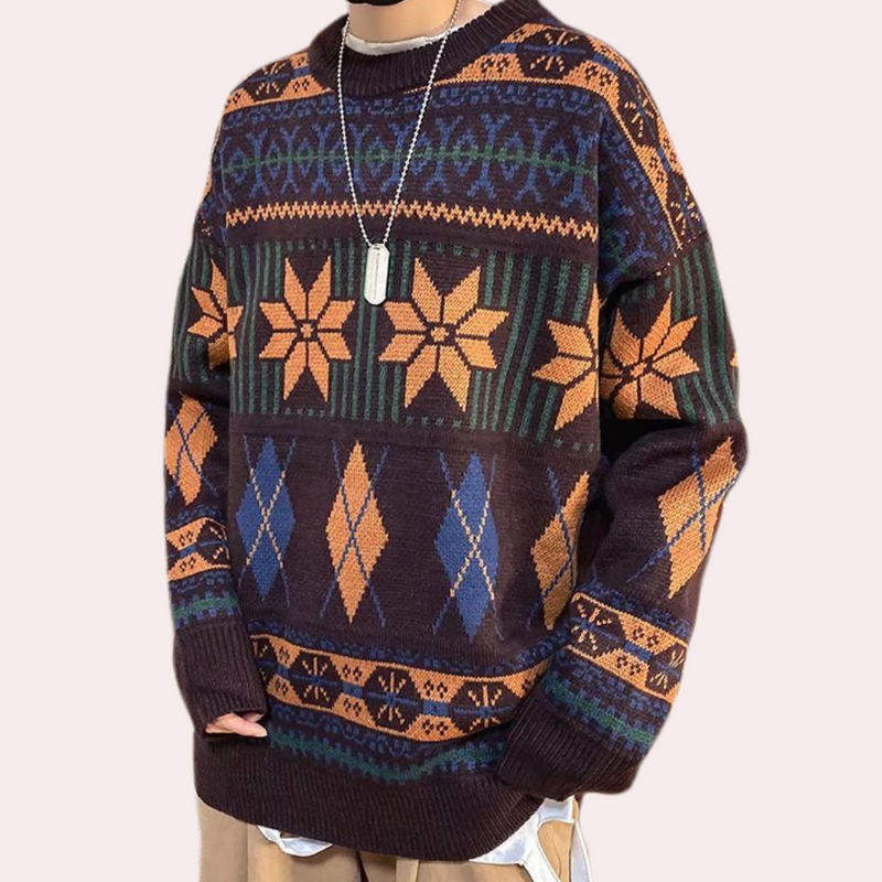 Gemütlicher Oversized Pullover für Männer