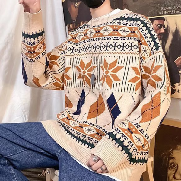 Gemütlicher Oversized Pullover für Männer