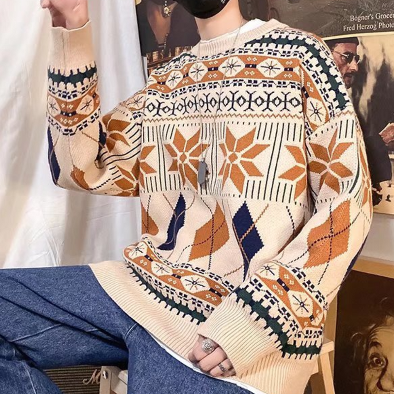 Gemütlicher Oversized Pullover für Männer