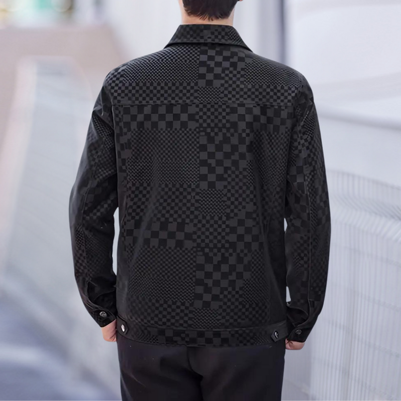 Bequeme, elegante Knüpfjacke für Männer