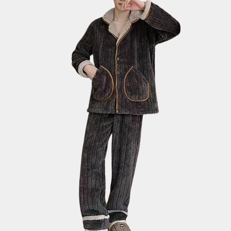 Weicher und Bequemer Pyjama Set für Männer