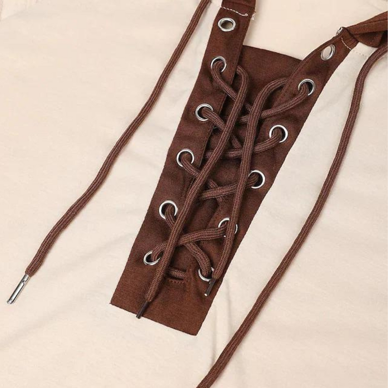 Gemütlicher Herren Hoodie mit Kapuze und Schnürung