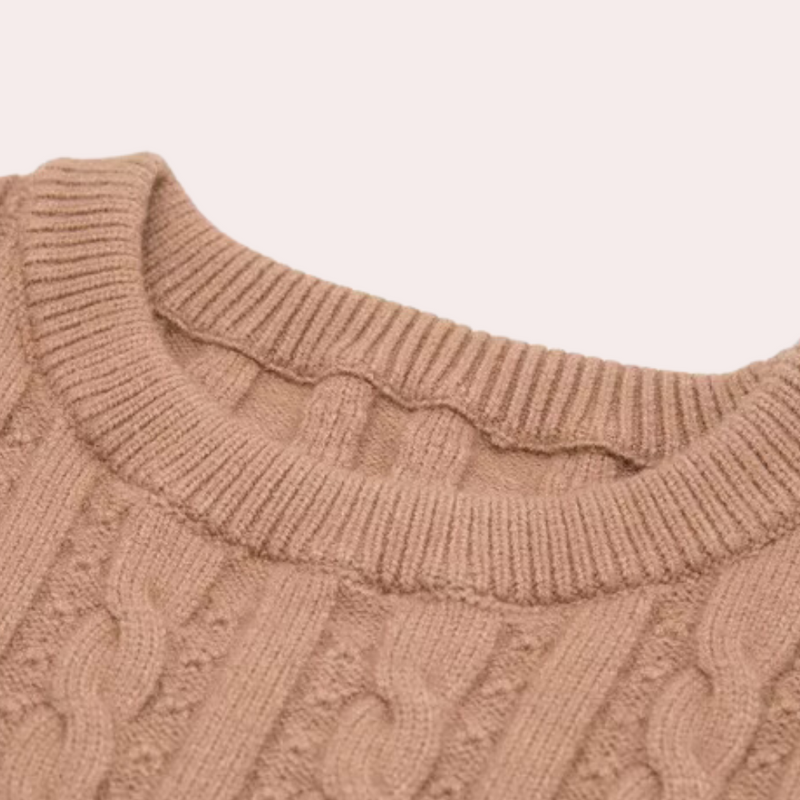 Bequemes und stilvolles Strickkleid für Damen