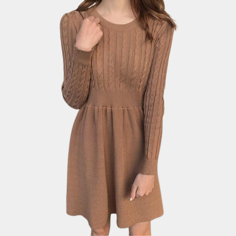 Bequemes und stilvolles Strickkleid für Damen