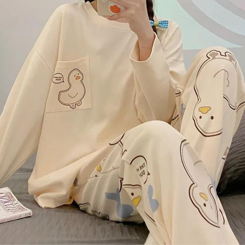 Goergeta - Bequeme Damen-Pyjamas