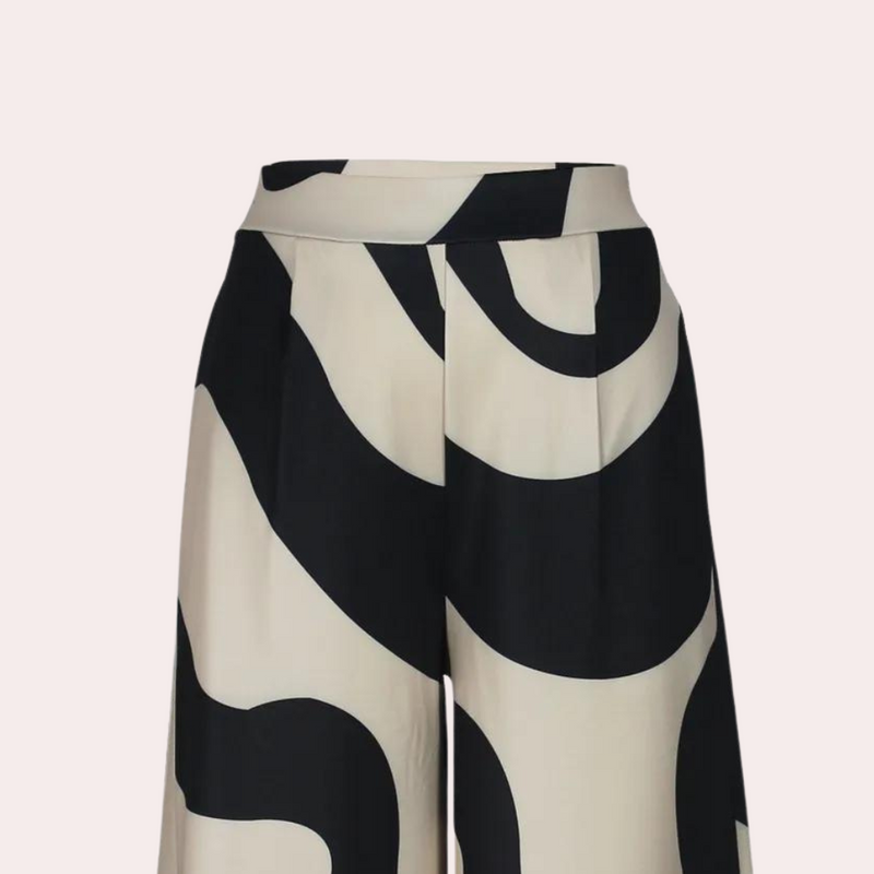 Elegante Damen-Hose mit Hoher Taille und Bequemlichkeit